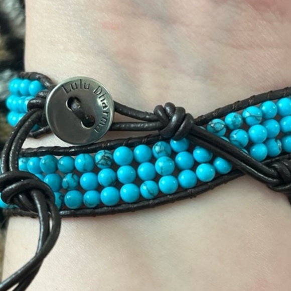 Lulu Dharma deadstock wrap bracelet - Picture 3 of 5